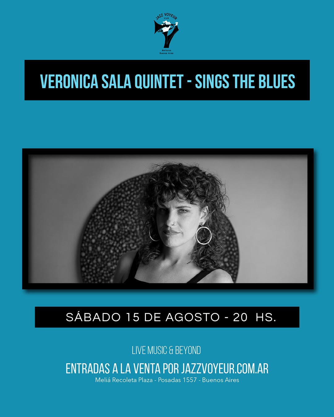 VERONICA SALA QUINTET artwork from Jazz Voyeur Club