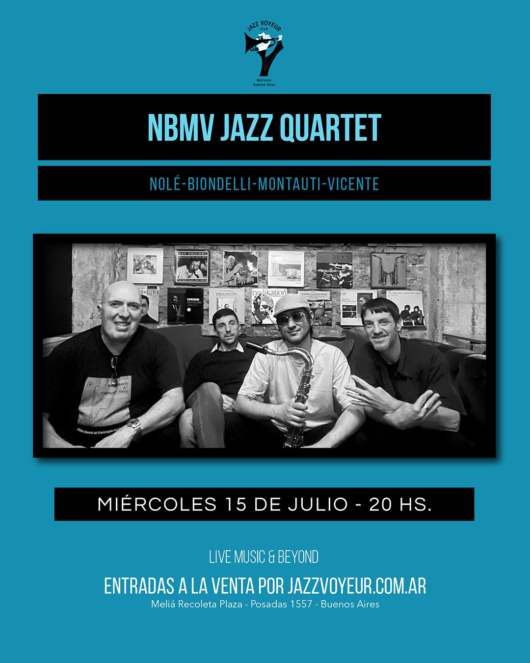 el mejor club de jazz de Buenos Aires