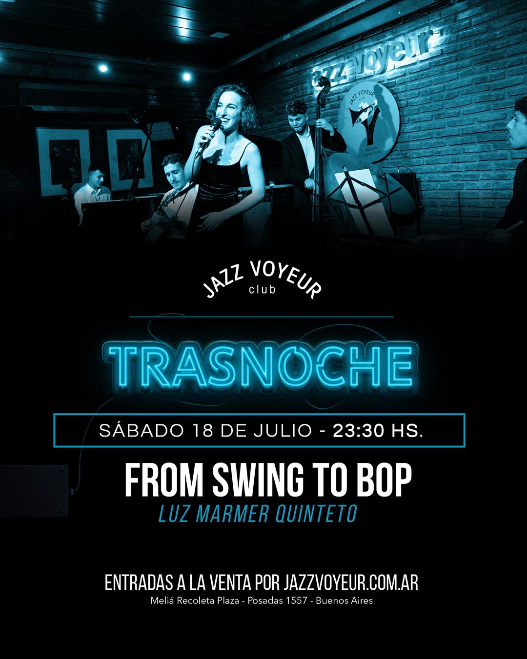 el mejor club de jazz de Buenos Aires